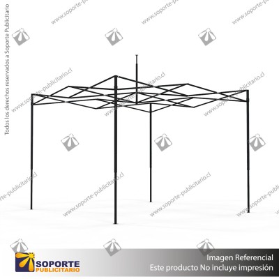ESTRUCTURA 3*3 MTS PARA TOLDO PUBLICITARIO