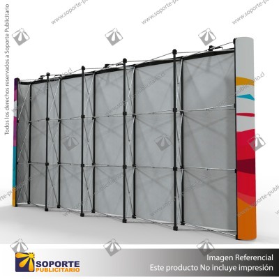 PANEL ARAÑA PAI RECTO 5 CUERPOS (375*230 CMS)